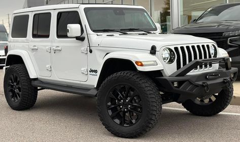 Jeep Wrangler Unlimited JL Sahara 4XE High Altitude Jeep Wrangler Lifted, White Jeep, Jeep Jl, American Legend, High Altitude, Wrangler Unlimited, Jeep Gladiator, Jeep Wrangler Unlimited, Jeep Cherokee