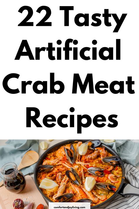 22 Artificial Crab Meat Recipes Artificial Crab Meat Recipes Dinners, Recipes With Artificial Crab Meat, Immation Crab Meat Recipes, Artificial Crab Recipes, Canned Lump Crab Meat Recipes, Imitated Crab Meat Recipes, Artificial Crab Meat Recipes, Imation Crab Recipes, Can Crab Meat Recipes