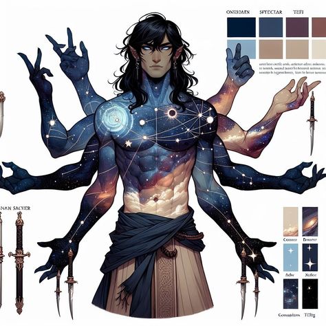 Chained Drawing Reference, Mage Pose Reference Male, Archer Characters, Masculine Art, Mythical Beasts, Character Artwork, Dungeons And Dragons Classes, Art Of Man, Cosmic Horror