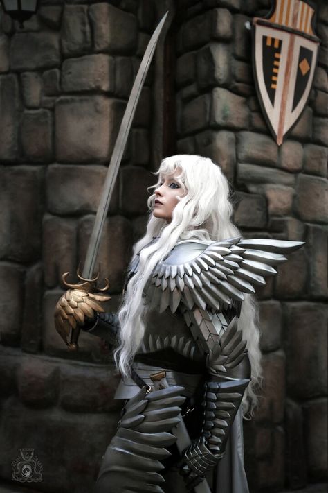 Pavel Berserk - Griffith Armor Cosplay Griffith Armor, Berserk Cosplay, Armour Cosplay, Berserk Anime 1997, Griffith Berserk, Armor Cosplay, Costume Armour, Cosplay Contacts, Cosplay Tutorial