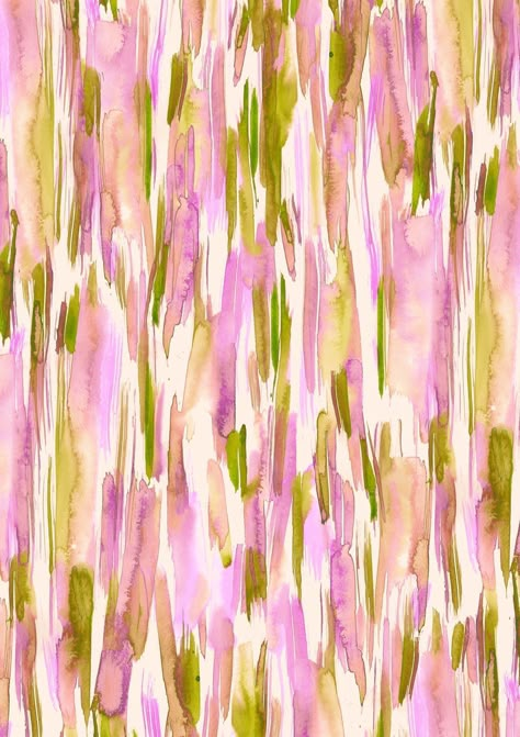 Conversational Prints Fashion, Digital Textile Prints Designs, Pink And Green Prints, Abstract Tropical Art, Tropical Prints Pattern, Painterly Prints, Watercolor Brush Strokes, 심플한 그림, Pantone Colour Palettes