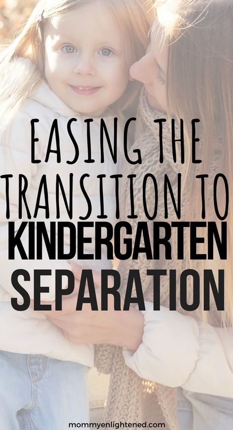 Kindergarten readiness is made up of a lot of factors. One of the most important emotional factors is your child's ability to separate from you. School can seem like a big and scary place for your preschooler, so learn some actionable tips on getting your little one prepared. Parenting After Separation, Scary Place, Kindergarten Prep, Transitional Kindergarten, Kindergarten Readiness, Parenting Goals, Conscious Parenting, Discipline Kids, Parenting Toddlers