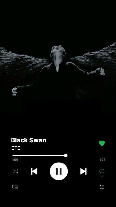 #bts #btsaesthetic #btsblackswan #blackswan #btsfanart #jimin #jungkook #jhope #namjoon #taehyung #suga #jin Brands Wallpaper, Black Swan Bts, Bts Spotify, Bts Black Swan, Swan Wallpaper, Bts Aesthetics, Bts Black, Wallpaper Lyrics, Bts Texts