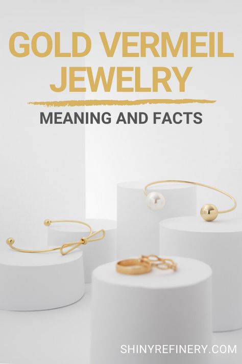 What Is Gold Vermeil Jewelry? Facts You Should Know Before Buying Jewelry Facts, Semi Precious Stone Bracelet, Precious Stones Rings, Semiprecious Stone Jewelry, Real Gold Jewelry, Gold Vermeil Jewelry, Semi Precious Jewelry, Vermeil Jewelry, Jewelry Photography