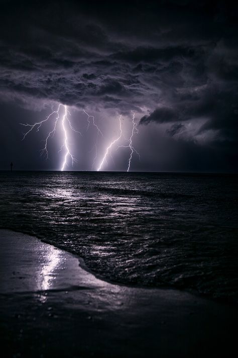 Zoom Wallpaper, Lightning Images, Lightning Sky, Lightning Photos, Lightning Powers, Dark Weather, Lightning Photography, Eye Of The Storm, Clearwater Florida