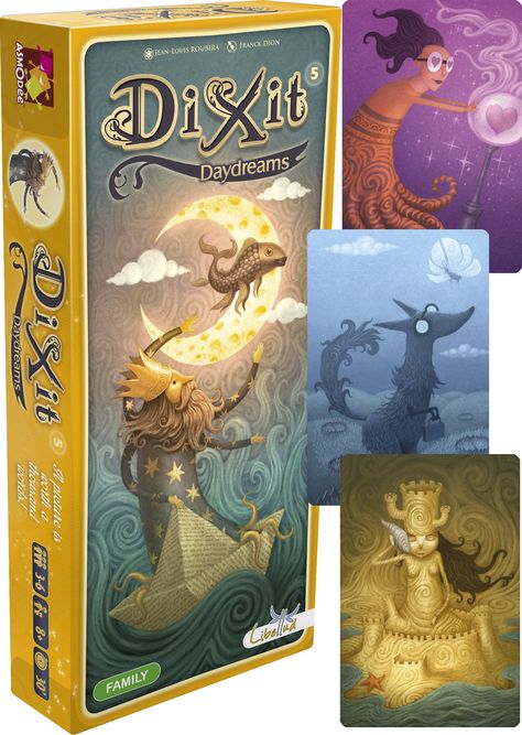 Dixit Daydreams Expansion Family Games For Kids, Game For Kids, Kids Discover, Entertainment Music, Family Game, Trivia Games, Card Illustration, Kids Boxing, Family Games