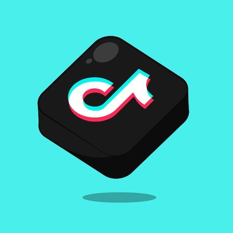 Vector tiktok icon illustration vector c... | Premium Vector #Freepik #vector Vector Tiktok, Tiktok Illustration, Freepik Illustration, Tiktok Icon, Ig Highlights, Pinterest Design, Wallpaper Earth, Tiktok Viral, App Logo