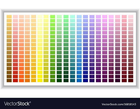 Colour Shades Chart, Color Shades Chart, Ibispaint X Color Palette, Color Palette For Ibis Paint All Colors, Colour Palette Ibis Paint, Color Palette Ibispaint, Pantone Color Chart, Color Palette Challenge, Learn Watercolor