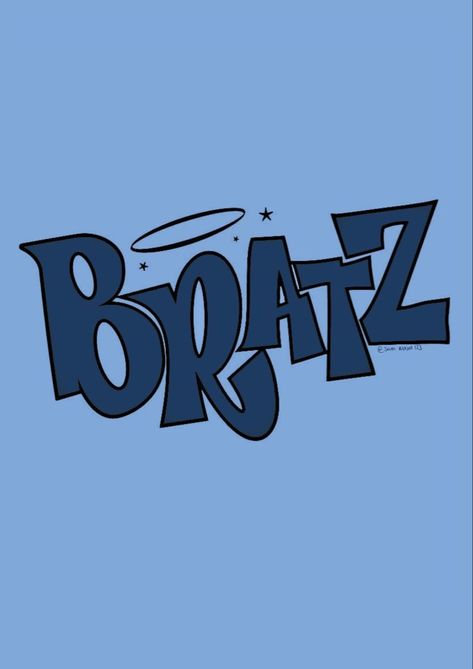 Cute Blue Wallpapers Aesthetic Ipad, Bratz Blue Aesthetic, Blue Bratz Aesthetic, Light Blue Widgets, Y2k Blue Aesthetic, Bratz Girl, Bratz Wallpaper, Blue Cartoon Character, Blue Aesthetics