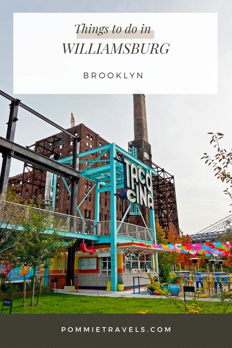 A local's guide to all the coolest things to do in Williamsburg Brooklyn. Williamsburg Hotel Brooklyn, Williamsburg Nyc Brooklyn, Things To Do In Williamsburg Brooklyn, Brooklyn Things To Do, New York Day Trip, New York Trip Planning, Brooklyn Guide, Nyc Visit, Williamsburg Nyc