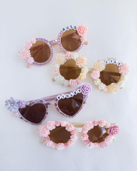 Sometimes, less is more. But when it comes to flowers, there is no such thing as too much 🌸 these sweet garden sunnies for kids and toddlers are now up on Etsy! #handmade #toddlersunglasses #toddleraccessories #kidssunglasses #customgift #handmadegift #sunglasses #kidsfashion #etsyshop #etsyseller #etsysellersofinstagram #adorable Toddler Accessories, Kids Sunglasses, Kids' Fashion, Customized Gifts, Etsy Seller, Things To Come, Etsy Shop, Handmade Gifts, Flowers