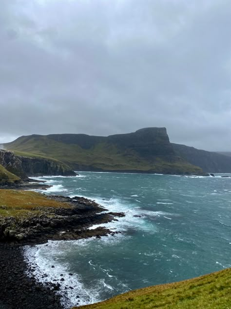 Rural Scotland Aesthetic, Isle Of Skye Scotland Aesthetic, Neist Point Isle Of Skye, Scotland Nature Aesthetic, Skye Aesthetics, Isle Of Skye Aesthetic, Isle Of Man Aesthetic, Scotland Aesthetic Highland, Scotland Travel Aesthetic