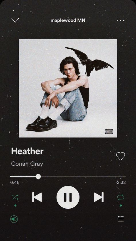 Heather Covers Song, Heather Spotify Aesthetic, Heather Spotify, Heather Aesthetic, Aesthetic Spotify, Ideas De Collage, The Marías, Cover Songs, Mini Canvas Art