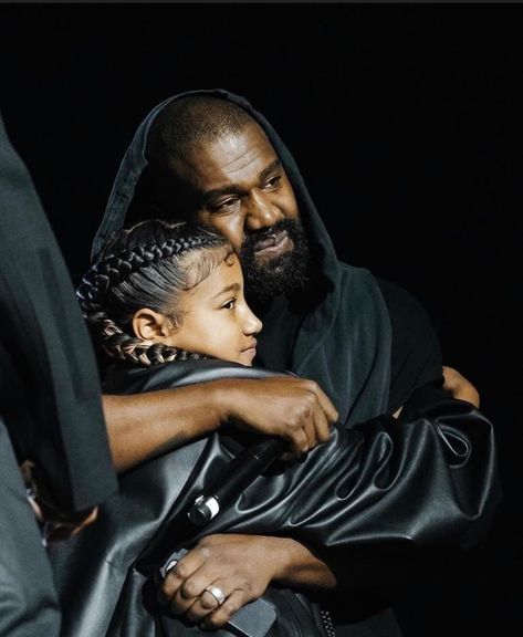 Kanye West North West, Daughter And Father Tattoo, Black Celebrity News, Famous Kids, Ty Dolla Ign, Kardashian Family, Kodak Black, Music Pics, Model Aesthetic