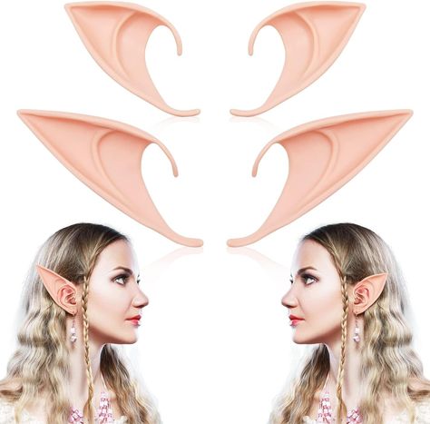 Elf Ears Cosplay, Pixie Ears, Ears Cosplay, Fairy Ears, Up Costume, Halloween Fairy, Halloween Masquerade, Elf Ears, Fairies Elves