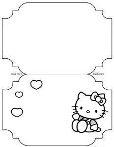 Kitty Cards, Card Templates, Kids Cards, Birthday Cards, Cards Paper, Greeting Cards, Cards Kids, Cards Templates, Cards Making Design Hello Kitty Bday Cards, Hello Kitty Mothers Day Card, Hello Kitty Happy Birthday Card, Hello Kitty Birthday Cards Diy, Hello Kitty Template Free Printable, Hello Kitty Birthday Cards, Graduation Card Diy, Printable Hello Kitty, Hello Kitty Card