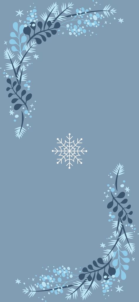 Frozen Christmas Wallpaper, Winter Iphone Wallpaper Aesthetic Simple, Simple Snowflake Wallpaper, Winter Apple Watch Wallpaper, Winter Homescreen Wallpaper, Snowflake Wallpaper Aesthetic, Snowflakes Aesthetic Wallpaper, Snowflake Wallpaper Iphone, Frozen Wallpaper Aesthetic