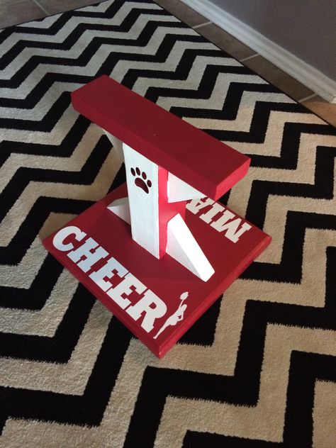 Katy Tigers cheer stand/flyer stand Diy Stunt Stand Cheer, Cheer Exercises, Stunt Stand, Cheerleading Diy, Cheer Season, Cheer Camp, Cheer Stuff, Competitive Cheer, Cheer Girl