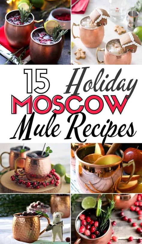 Christmas Drinks Moscow Mule, Christmas Mule Recipe, Winter Mule Cocktail, Winter Moscow Mule, Christmas Moscow Mule Recipe, Christmas Moscow Mule, Holiday Moscow Mule, Cranberry Moscow Mule Recipe, Holiday Mule