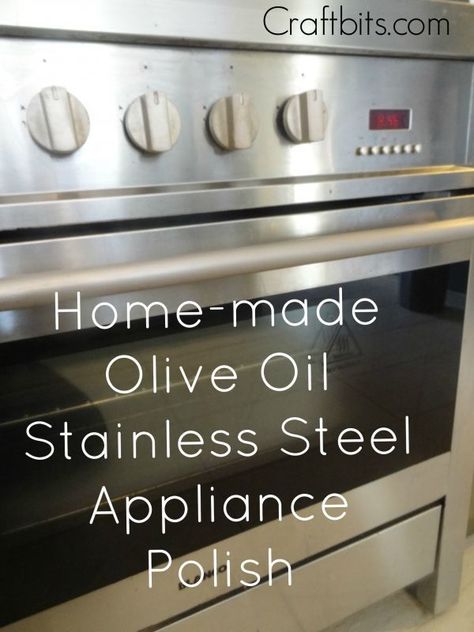 Stainless Steel Appliance Polish — CraftBits.com #cleaning #ovencleaning #hack #diy #frugal #homeideas Make Your Own Soap, Copper Cleaner, Homemade Cleaning Recipes, Melt And Pour Soap, Soap Making Recipes, Best Cleaner, Stainless Steel Cleaner, Melt And Pour, Clean Sink