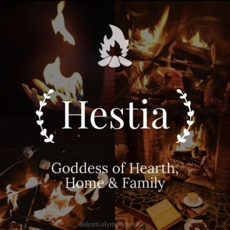 Hestia Goddess, The Kane Chronicles, Goddess Of The Hearth, Percy Jackson Cabins, Goddess Names, Zio Rick, Goddess Aesthetic, Greek Mythology Gods, Fantasy Names