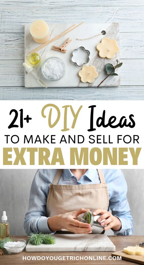 Cash Business Ideas, Online Money Making Ideas, Diy Things To Make, Popular Things, Things To Make And Sell, Money Making Machine, Online Money Making, Business Diy, Making Money From Home