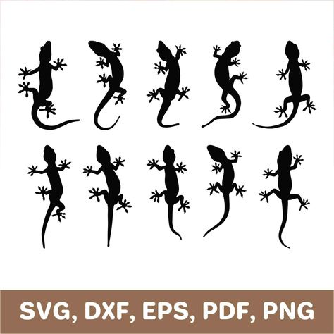 This is a digital item.The ZIP archive contains SVG, DXF and PDF files.Compatible with Cricut and Silhouette.Measurements depend on paper size.All templates have been tested for quality.Please contact me if you have any problems with your order. Lizard Template, Lizard Silhouette, Gecko Tattoo, Lizard Tattoo, Insect Tattoo, Butterfly Wallpaper Backgrounds, Cross Svg, Doodle Ideas, Bleach Art