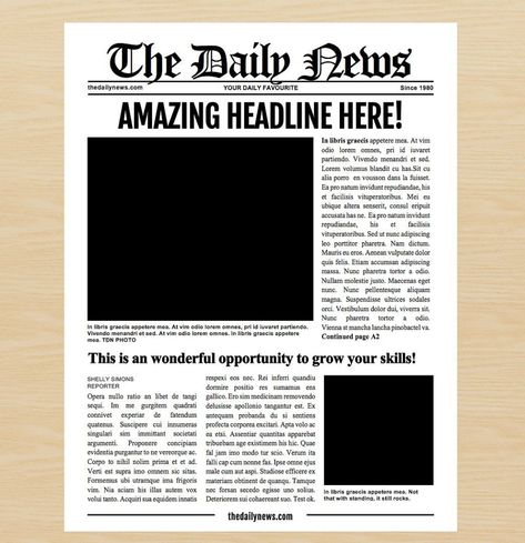 7 Newspaper Style Templates | Newspaper Template with regard to Blank Old Newspaper Template Make Your Own Newspaper, Newspaper Article Template, Blank Newspaper, Newspaper Names, Word Reference, Article Template, Newspaper Background, Mises En Page Design Graphique, Newspaper Front Pages