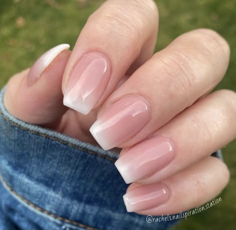 Pink Powder Nails, Unghie Sfumate, Dip Nails, Work Nails, Bride Nails, Short Acrylic Nails Designs, Dip Powder Nails, Dipped Nails, Neutral Nails