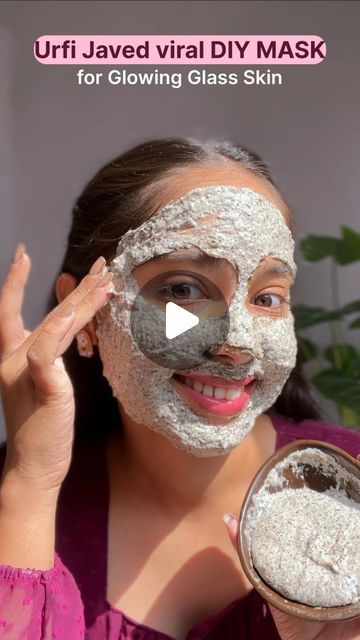 Chia Seed Face Mask Diy, Chia Seeds Face Mask, Chia Seed Face Mask, Home Made Face Mask, Sabja Seeds, Home Remedies For Glowing Skin, Face Mask For Pimples, Glowing Glass Skin, Face Mask For Glowing Skin