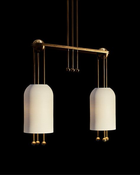 Apparatus Lighting, Apparatus Studio, Celing Light, Wiener Werkstatte, Fritz Lang, Country Dining, Bronze Lighting, Tarnished Silver, Linear Pendant