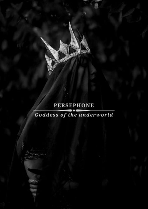 Hades And Persephone Aesthetic Dark, Iron Crown Persephone, Persephone Aesthetic Dark, Persephone Moodboard, Persephone Symbol, Dark Goddess Aesthetic, King Hades, 2025 Energy, Neon Gods