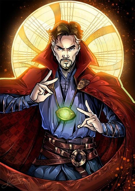 Doctor Strange Drawing, Hero Poses, Doctor Strange Comic, Doc Strange, Doctor Strange Benedict Cumberbatch, Doctor Strange Art, Marvel Tattoos, Doctor Strange Marvel, Marvel Drawings