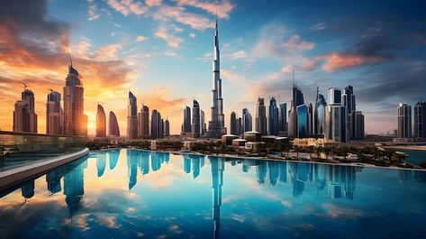 Free photo dubai skyline wallpaper | Free Photo #Freepik #freephoto Dubai Background For Editing, Dubai Background, Dubai Pc Wallpaper, Dubai Building Wallpaper, Dubai Wallpaper, Dubai Skyline Wallpaper, Dubai Frame Photography, Skyline Wallpaper, Living In Jamaica