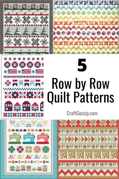 Row Robin Quilt Ideas, Row By Row Quilts Ideas Free Pattern, Row Quilts Ideas Free Pattern, Round Robin Quilts, Row Quilt Patterns, Row By Row Quilts Ideas, Quilt Borders Ideas Inspiration, Row Quilts Ideas, Row By Row Quilts