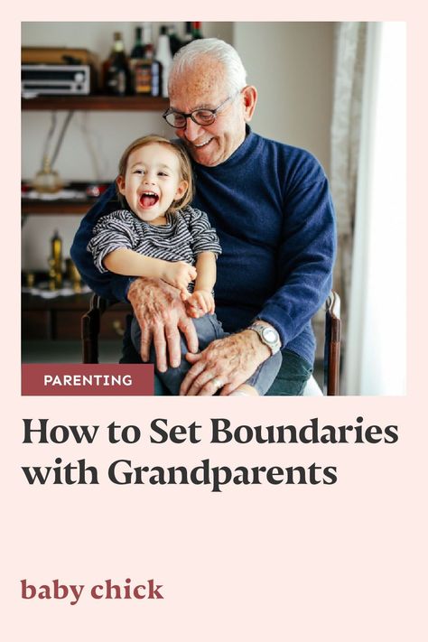 It is a parent's job to set boundaries with people when it comes to our kids. Sometimes this includes grandparents. Here's how to do it. #grandparents Grandparents Who Play Favorites, Setting Boundaries With Grandparents, Healthy Boundaries With Parents, Keeping Grandchildren From Grandparents, Grandparents Overstepping Boundaries, Motherhood Inspiration, Healthy Communication, New Grandparents, Mutual Respect