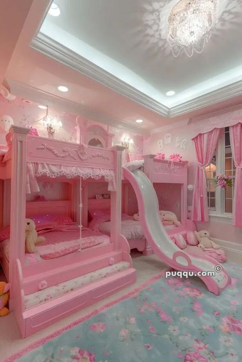 Princess Bedroom Ideas, Dress Up Corner, Ornate Bed, Princess Ideas, Princess Bedrooms, Amazing Bedroom Designs, Pink Furniture, Princess Bedroom, Canopy Frame