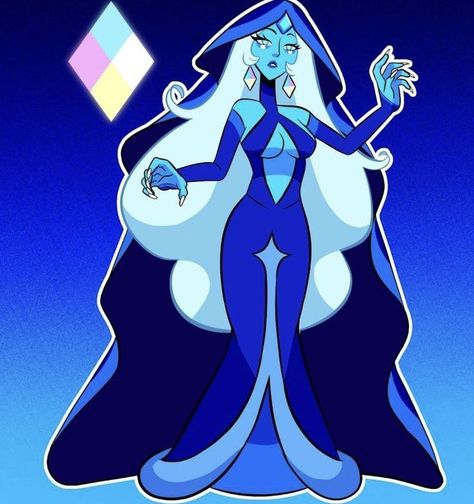 Sapphire Steven Universe, Blue Diamond Steven Universe, Steven Universe Pictures, Steven Universe Diamond, Steven Universe Oc, Steven Universe Wallpaper, Steven Universe Anime, Steven Universe Au, Steven Universe Drawing