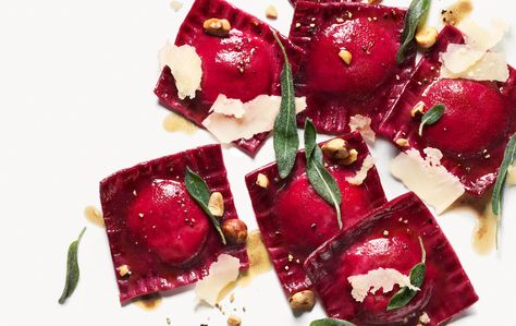 Beet Ravioli, Meatless Protein, Recipes Whole Foods, Sage Brown Butter, Pasta Roller, Barn Board, Fresh Pasta, Vegetarian Options, Whole Foods Market