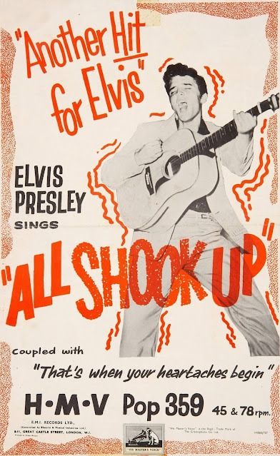 Let's Keep the 50's Spirit Alive!: Elvis Presley Vintage Music Posters Classic Rock, Elvis Presley Posters, Media Portfolio, Movie Musicals, Elvis Presley Concerts, His Masters Voice, Sun Records, Promo Poster, Party Flyers