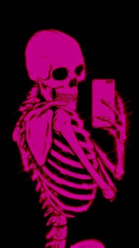 Ipad Lock Screen Wallpaper, Ipad Lock Screen, Emo T Shirt, Skull Funny, Pink And Black Wallpaper, Hot Pink Wallpaper, Pink Goth, Pink Grunge, Funny Wallpaper