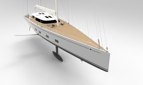 DSS FOIL GIVES PERFORMANCE EDGE TO GROUND-BREAKING BALTIC 142 CUSTOM - Baltic Yachts Baltic Yachts, Low Deck, Yacht World, Ground Breaking, Yacht Life, Americas Cup, Super Yachts, Night Cap, Sailing Yacht