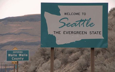 Post Vacation Blues, Welcome To Washington, Only In Your State, Hidden Forest, Post Grad Life, State Signs, Evergreen State, Walla Walla, Olympic Peninsula