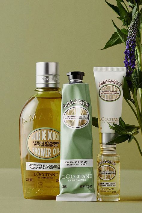 Loccitane Almond, Self Care Gifts, Almond Seed, Soft Smooth Skin, Test Shoot, Skin Oil, Oil Skin, Combo Skin, Shower Oil