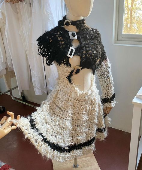 Antique Crochet, Punk Crochet, Goth Crochet, Sirencore Crochet, Moth Cardigan Crochet, Fairycore Crochet Dress, Fairy Core Crochet Top, Mermaid Core Crochet Top, Yarn Clothes