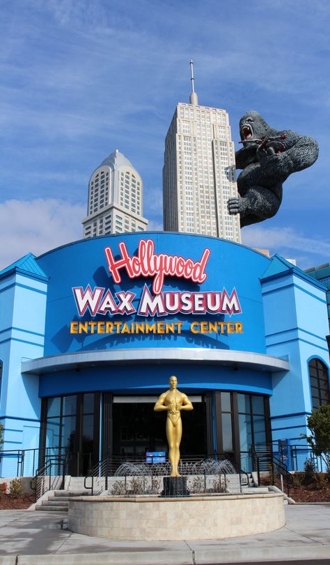 Hollywood Wax Museum Entertainment Center, in Myrtle Beach, South Carolina - 3 fun attractions in one place! Open 365 days a year! Click on the pin for more info and other Myrtle Beach area amusements and attractions! Hollywood Museum, Myrtle Beach Attractions, Myrtle Beach Trip, Myrtle Beach Vacation, South Carolina Beaches, Branson Missouri, Beach South Carolina, Wax Museum, Myrtle Beach South Carolina