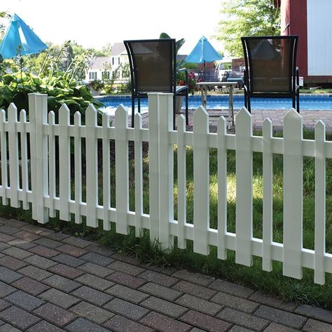 Ideas With Wood, Classic Fence, Fence Design Ideas, Wood Arbor, Vinyl Railing, Outdoor Fencing, Small Fence, Garden Fence Panels, Dig Gardens