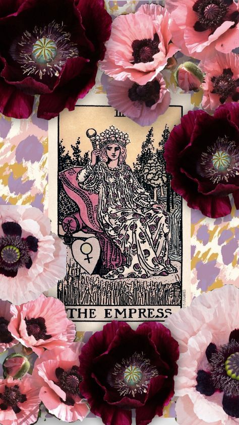 #tarot #empress #tarotcards Empress Tarot Card, Empress Tarot, Wallpaper Iphone Boho, Spiritual Wallpaper, Tarot Cards Art, Tarot Card Meanings, Tarot Card Decks, Tarot Art, The Empress