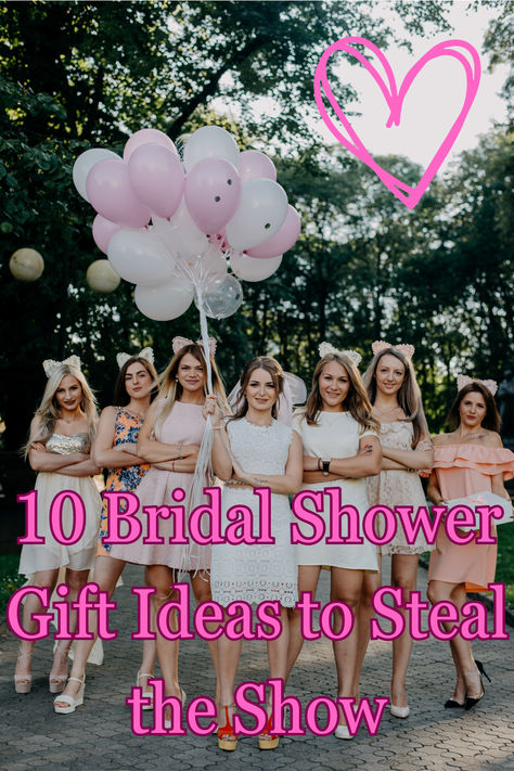 Make a splash at the next bridal shower with our 10 Bridal Shower Gift Ideas to Steal the Show. From elegant to practical, these picks are sure to dazzle the bride-to-be and guests alike! Good Bridal Shower Gifts, Unique Wedding Shower Gifts, Sentimental Bridal Shower Gifts, Personal Bridal Shower Gift Ideas, Bridal Shower Raffle Ideas, Bridal Shower Wrapping Ideas, Bridal Shower Gifts For Bride Ideas, Diy Bridal Shower Gifts For Bride, Best Wedding Shower Gifts