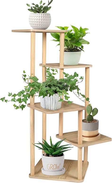 Corner Plant Shelf, Plants Stand, Wooden Plant Stand, Tattoo Plant, Corner Plant, Support Pour Plante, Hanging Plant Wall, Wooden Plant Stands, Wood Plant Stand